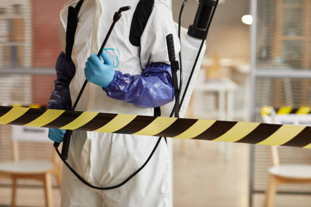 Professional Biohazard Cleanup technician working in Grandview, OH